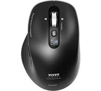 Port Designs Souris PORT Connect Professional BUSINESS – rechargeable sans fil 2.4 GHz/Bluetooth