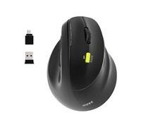 PORT Connect Professional ERGO SHAPE - souris - rechargeable - Bluetooth, 2.4 GHz