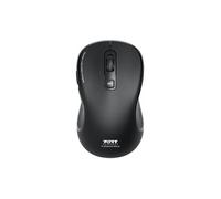 PORT Connect Professional ESSENTIAL - Souris - optique - 5 boutons - sans fil - 2.4 GHz, Bluetooth - récepteur sans fil USB