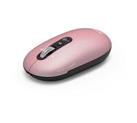 PORT Connect PURE COLOR - Souris - rechargeable - droitiers et gauchers - optique - 5 boutons - sans fil - Bluetooth - rose cuivre