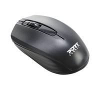 PORT Connect - Souris - droitiers et gauchers - optique - 3 boutons - sans fil - 2.4 GHz - récepteur sans fil USB - Pour la vente au détail