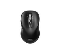 PORT Connect - Souris - expert, rechargeable - optique - 6 boutons - sans fil - 2.4 GHz, Bluetooth - récepteurs sans fil USB / USB-C