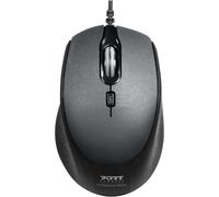 Port Connect Souris Filaire USB-A/USB-C silencieuse Noir