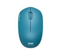 Port Connect Souris sans Fil 2.4 ghz USB-a Collection ambidextre Optique 1600 dpi Bleue