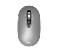 Port Designs Souris PORT Connect Professional PURE - 2,4 GHz/Bluetooth, rechargeable 4 boutons Gris