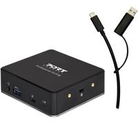 Port Connect Station D'Accueil Usb-A Et Usb-C 2 X 2K 7 Périphériques Hdmi 85 W