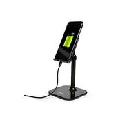 PORT CONNECT Support Ergonomique fixe pied large stable divers angles pour Smartphone