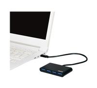 Port Connect hub USB-c 4 Ports USB-a 3.0 Plug and Play