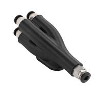 Port d’expansion de tuyau 4 en 1 pour X1 P1S P1P, module de tube de transport pour 4 matériaux d’alimentation avec connecteur de tube AMS, compatible avec plusieurs