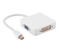 Port d'affichage Mini DP Thunderbolt vers HDMI/VGA DVI Convertisseur audio vidéo Adaptateur pour Mac MacBook Pro AC1416 G