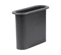 Port de basses pour caisson de basses - Conduit réflexe ovale ABS avec structure de connecteur d'aération de précision, woofer profond, amélioration de l'équilibre de la pression d'air, composant de