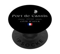 Port de Cassis Yacht Club Marina Côte d'Azur Calanques PopSockets PopGrip Adhésif