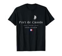 Port de Cassis Yacht Club Marina Côte d'Azur Calanques T-Shirt