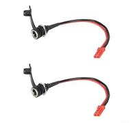 Port de charge accessoire compatible avec les scooters électriques KuKirin G3 G4 avec connecteur DC5 5 x 2 1 mm (2 pièces rouge et noir)