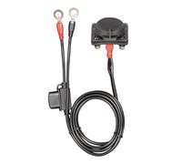 Port de charge magnétique OptiMate O-97P12 MagCode 12V - Connexion batterie à montage panneau avec fusible 15A et câble 100 cm - Pour chargeurs OptiMate et véhicules 12V
