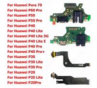 Port de Charge pour Huawei Pura 70 P60 P50 P40 Pro Plus P30 P20 Lite 5G, carte de Charge, plaque de connecteur Usb, Dock Pcb, pièces de câbles flexibles Huawei Pura 70 OEM