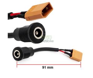 Port de charge pour trottinette Kukirin S8 et S1 Pro - 9.1 cm