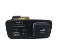 Port de Chargement AUX pour Voiture, pour Jeep Cherokee 2014-2018, pour connecteur USB, pour Lecteur de Cartes SD, pour Port AUX in 68146071AC