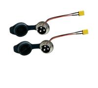 Port de Chargement for Kaabo, for Mantis 8/10 Wolf Warrior X /11 King + Wolf Warrior/King GT Pro, pièce de Scooter électrique(2 pcs)