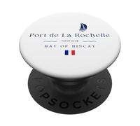Port de La Rochelle Yacht Club Bay Of Gascogne Marina Sailing PopSockets PopGrip Adhésif