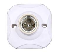 Port de lampe en faïence E27, substance/PP ignifuge, bornes en bronze transparent, installation facile pour l ' éclairage domestique et commercial, propriétaire de lampe résistante à l ' oxydation