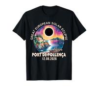 Port de Pollença, Spain Great European Solar Eclipse 2026 T-Shirt