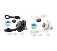 Port de remplissage d'eau pour camping-car avec clapet anti-retour en laiton pour un débit d'eau unidirectionnel constant et une protection contre les applications de camping-car, de camping-car et de