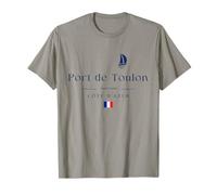 Port de Toulon Yacht Club Marina Côte d'Azur Voile T-Shirt