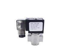 Port de vanne électromagnétique d'eau en acier inoxydable 304 6,35 mm 40/25/10/1 bar normalement ouvert 12 V 220 V (N-B-R_DC12V_W1101X)