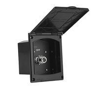 Port d'entrée et de Sortie de Boîte de Douche Extérieure de 1/2 Po pour Camping-car de Bateau de VR sans Tuyau de Douche/tête Boîte de Douche Extérieure de RV