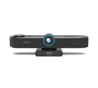 Port Connect caméra de conférence 4k uhd avec recadrage Automatique Tout-en-Un Noir