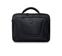 Port Designs 160512 Malette Nylon Noir pour ordinateur portable jusqu'à 15.6" - Dimensions internes 385x260x35mm, externes 360x90x470mm - Sangle épaule incluse