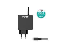 Port Designs 900096B-EU Chargeur pour PDA/téléphone portable Smartphone, Tablette Blanc Chargement rapide CA à l'intérieur