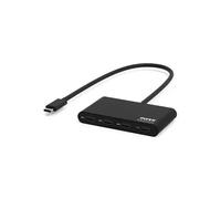 Port Designs 900147 hub & concentrateur USB Type-C 5000 Mbit/s Noir