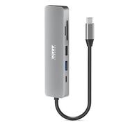 Port Designs 900162 hub & concentrateur USB Type-C Argent