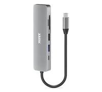 Port Designs 900162 hub & concentrateur USB Type-C Argent