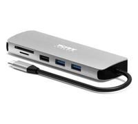 Port Designs Station d'accueil Port Travel 9-en-1 USB-C HDMI 4K 1GbE PD 85W SD/MicroSD