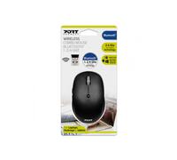 Port Designs 900709 souris Bureau Ambidextre RF sans fil + Bluetooth 1600 DPI