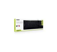 Port Designs Clavier de bureau 900753 Filaire USB Taille réelle (100 %) AZERTY Noir