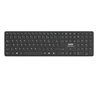Port Designs 900903-R-UK clavier Maison Bluetooth QWERTY Anglais britannique Noir