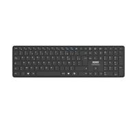 Port Designs 900903-R-UK, Taille réelle (100 %), Sans fil, Bluetooth, Commutateur de touche « ciseaux », QWERTY, Noir