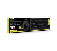 PORT Connect Professional Office Pack - ensemble clavier et souris - AZERTY - Français Périphérique d'entrée