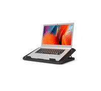 PORT Ergonomic Cooler Pro - Ventilateur d'ordinateur portable - avec concentrateur USB 2 ports - 17" - 140 mm