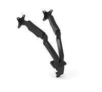 Port Connect Fixation de Bureau Bras d'affichage pour écran jusq'à 32 Pouces / 8 kg Norme vesa avec Double Orientation Noir