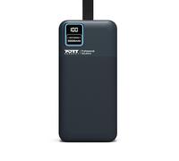 Port Designs Batterie Externe 30 000 mah USB-c 2X USB-a qc ecran LCD Lampe intégrée
