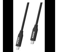 Port Designs Câble USB-C 2m USB 3.2 Gen 2x2 20Gbit/s Power Delivery 100W (20V/5A) Connecteurs Mâle-Mâle PVC Noir, ref. 900057
