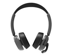 Port Designs Casque micro stéréo ON'R 700 – Bluetooth, USB-A/USB-C, socle de charge – Noir