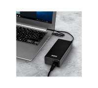 PORT DESIGNS Compatible with ACER and TOSHIBA notebooks EU Plug 65W power supply for notebooks up to 90W