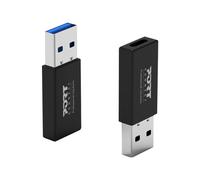 PORT DESIGNS Converter USB Type C to USB A Twin Pack Retail