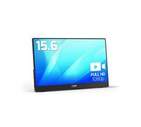 Port Designs Ecran LCD 15.6" Full HD IPS 1920x1080, Hub USB-A/USB-C 65W, HDMI, Noir, Câbles USB inclus